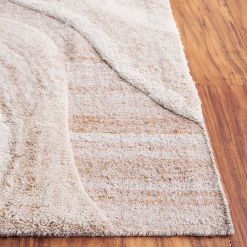 SAFAVIEH Handmade Vermont Dione Transitional Wool Rug