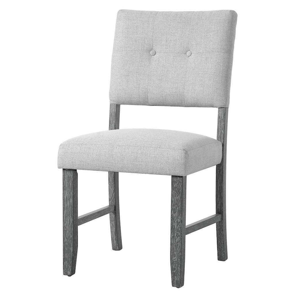 ​Farmhouse Kitchen Set - Table, 4 Chairs & Bench