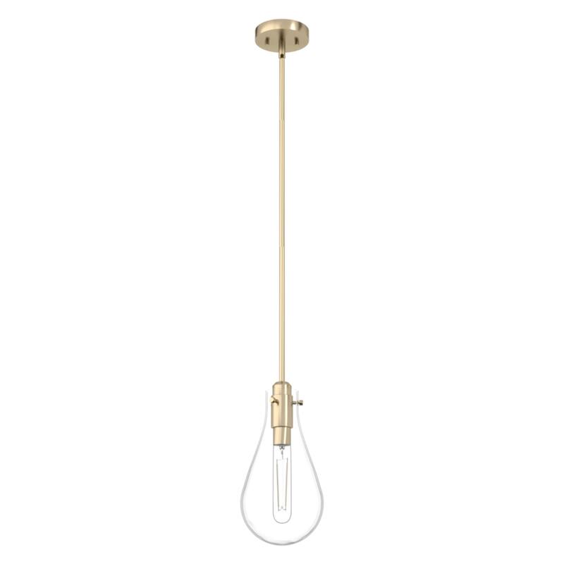 Hunter Lundin 1 Light Pendant - Kitchen Island, Dining Room - Contemporary, Transitional