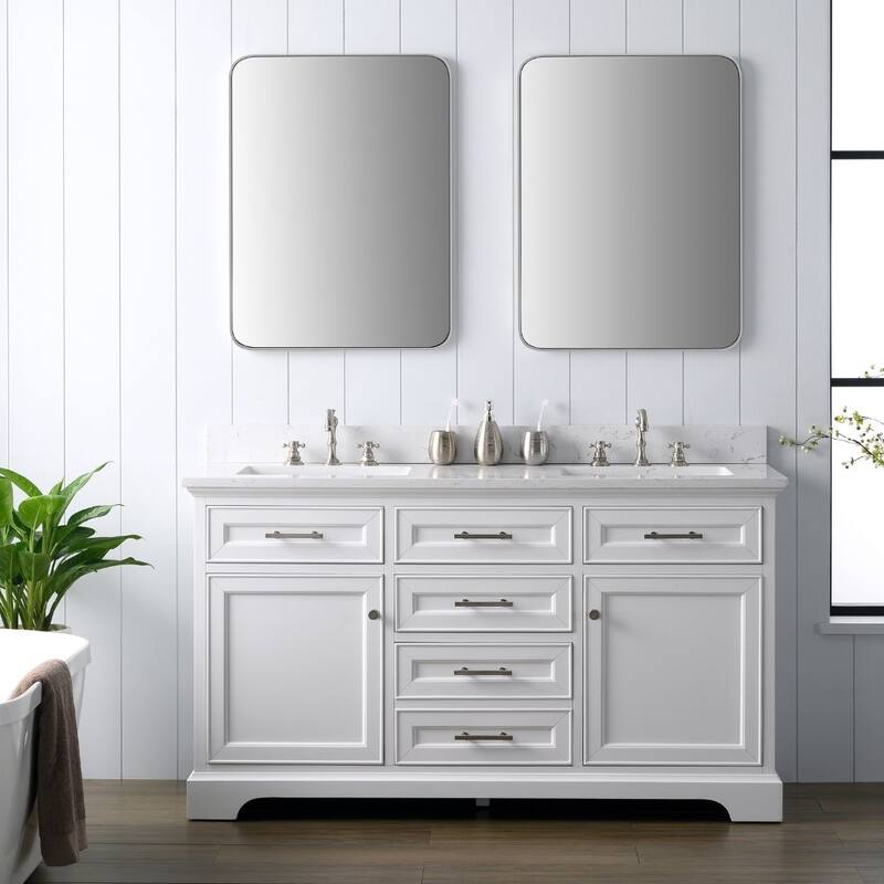Sudio Design Thompson 60" Double Bathroom Vanity