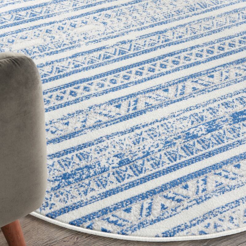 Nourison Whimsicle Vintage Boho Geometric Area Rug