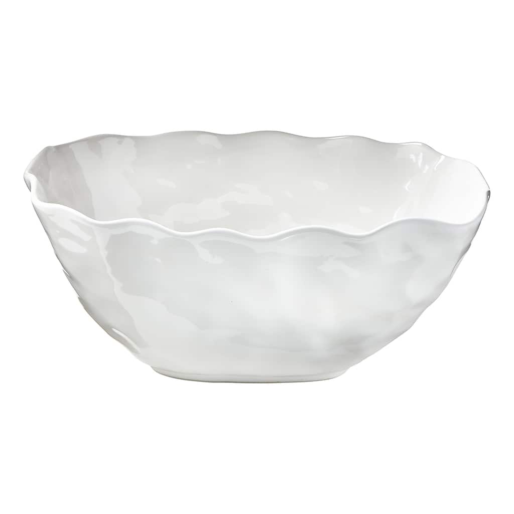 Formoso Oval Entertain Bowl - 128oz Ceramic Serving Bowl for Fall Harvest - Dishwasher Safe - 5.5" H x 13" L x 8.5" W