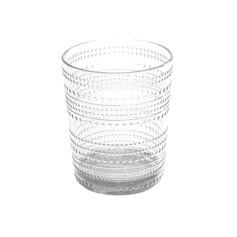 Beaded DOF, Clear, 15.6 oz, Set of 6