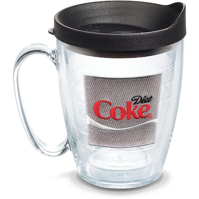 Tervis Coca-Cola® Made in USA Double Walled Insulated Travel Tumbler, Black Lid - 16oz Mug