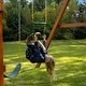 preview thumbnail 6 of 16, Gorilla Playsets 17-inch Trapeze Bar with Rings