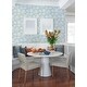 preview thumbnail 2 of 5, A-Street Prints Tortuga Sky Blue Coral Weave Wallpaper