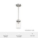 preview thumbnail 5 of 5, Hunter Devon Park 1-Light Mini Pendant - Kitchen Island, Dining, Bedroom - Rustic, Farmhouse