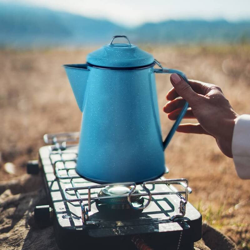 Granite Ware Coffee Boiler - 8 Cup