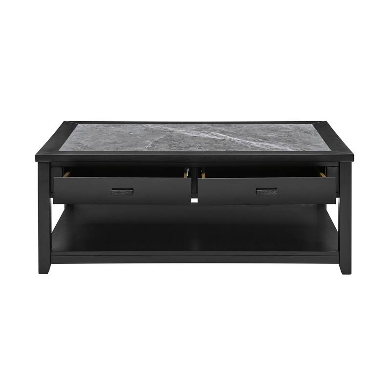 Steve Silver Gladstone Coffee Table with Casters