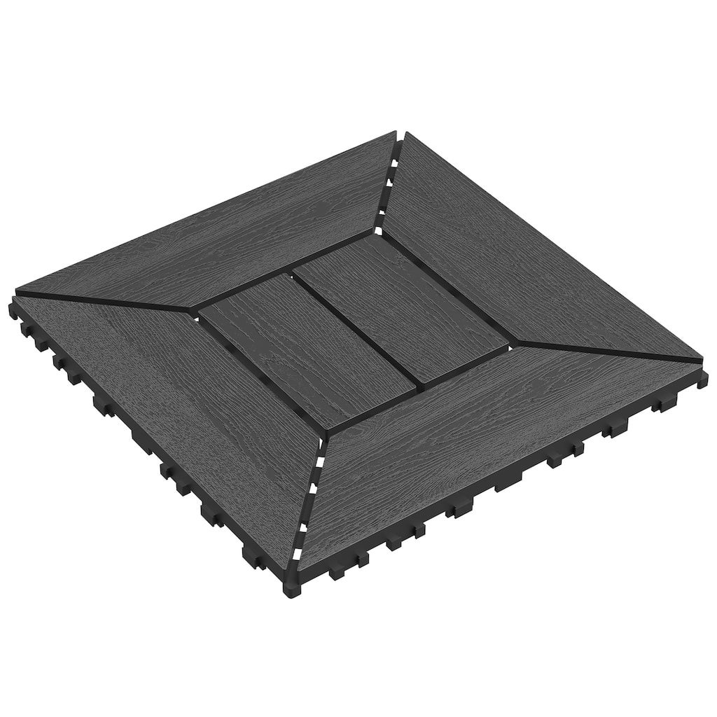 New 12 inch balcony deck tiles, DIY interlocking deck floor tiles, indoor and outdoor floor tiles, easy to install patio tiles