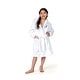 preview thumbnail 7 of 100, Sweet Kids 100% Polyester SUPER PLUSH Double Brushed Hooded Bathrobe with Navy Script Monogram