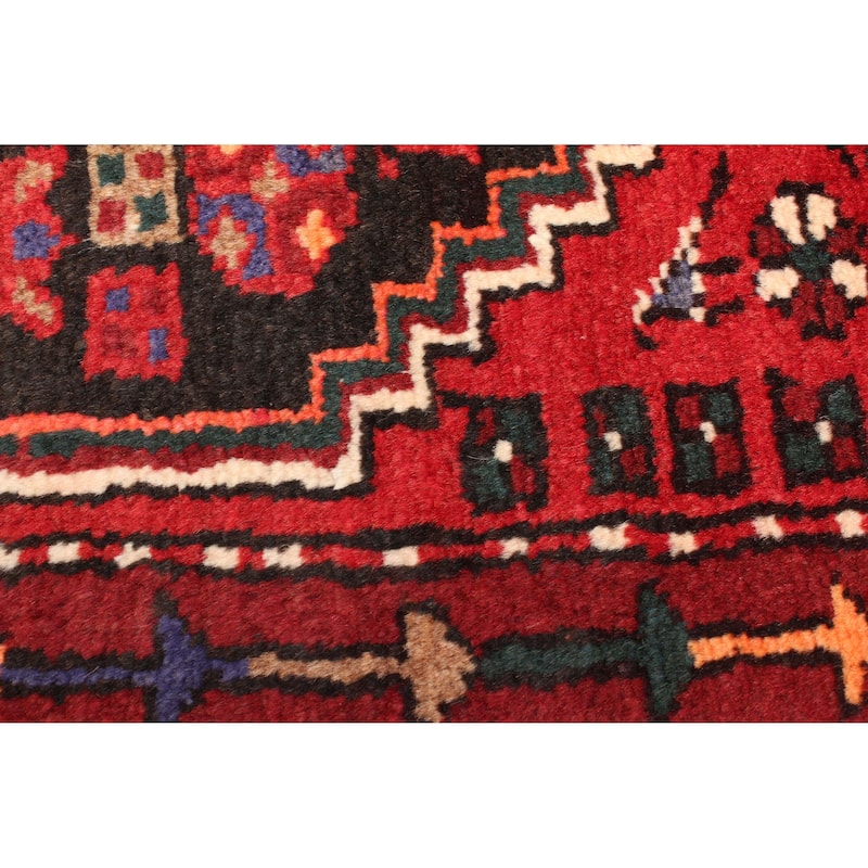 ECARPETGALLERY Hand-knotted Anadol Black Wool Rug - 4'8 x 9'1