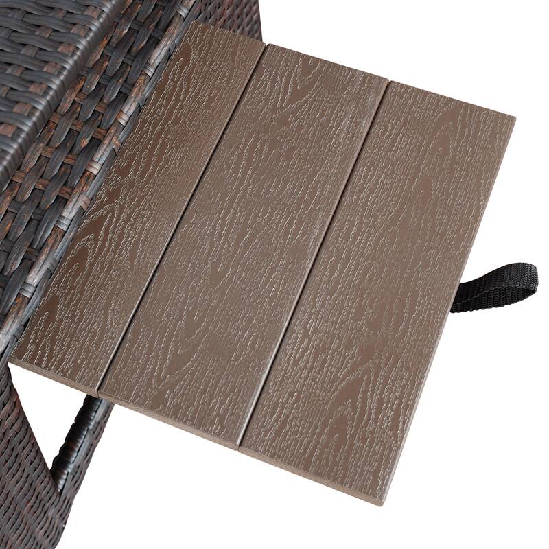 Outdoor Recliner Chair (Excluding the table)