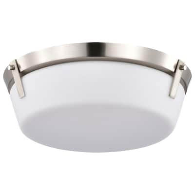 Nuvo Lighting 60/7760 Rowen 3 Light 15" Wide Flush Mount Ceiling