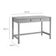 preview thumbnail 21 of 25, Emmeline 1-Drawer Scallop Writing Desk