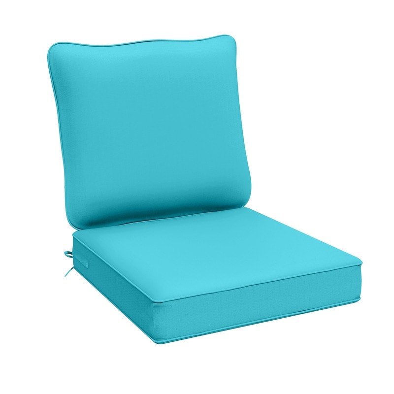 AAAAAcessories 24 x 24 x 5 inch Outdoor Deep Seat Cushions for Patio Furniture Waterproof Replacement Patio Chair Cushions On Sale Bed Bath Beyond 40478091