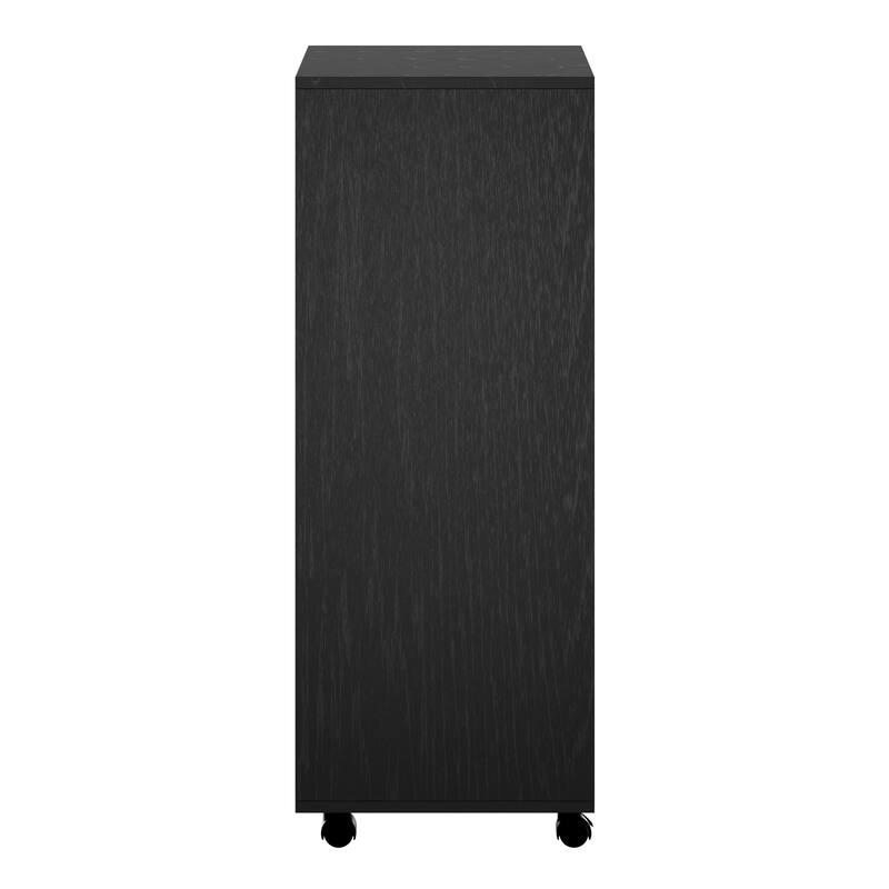 3-Piece Multi Drawer Storage Cabinet Set - 41.5" - Black