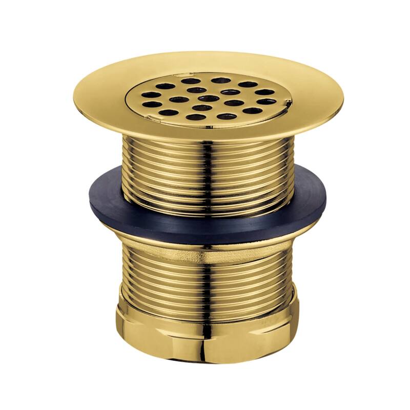Kingston Brass KBU100 Seattle 2" Basket Strainer - Brushed Brass