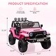 preview thumbnail 10 of 25, 2 Seater Ride On Truck Car for Kids 24V Toddles Battery Powered Ride On Car Toy