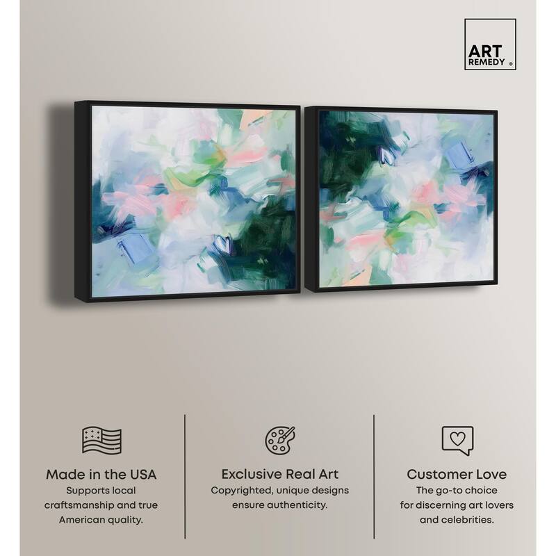 Dissolving Brilliance I Canvas by Art Remedy