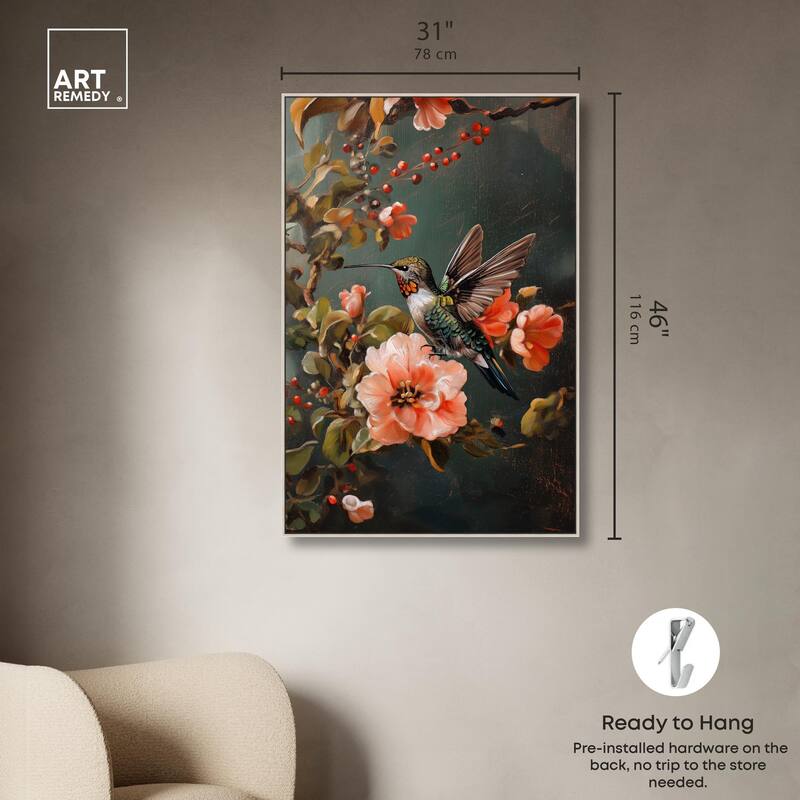 Whirring Wings I Canvas by Art Remedy
