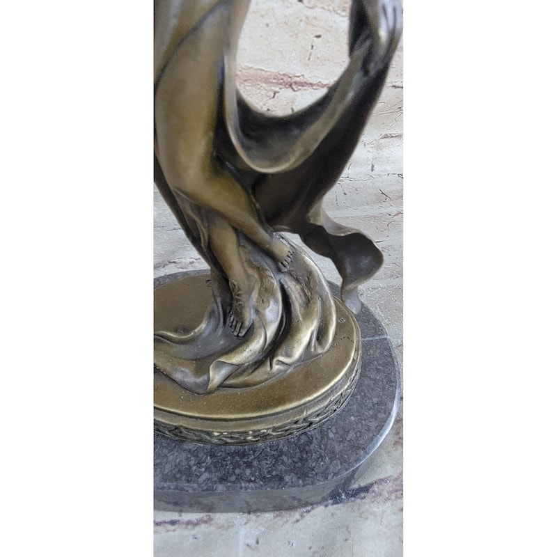 Dragon Lady Bronze Sculpture - Fantasy Mythological Art