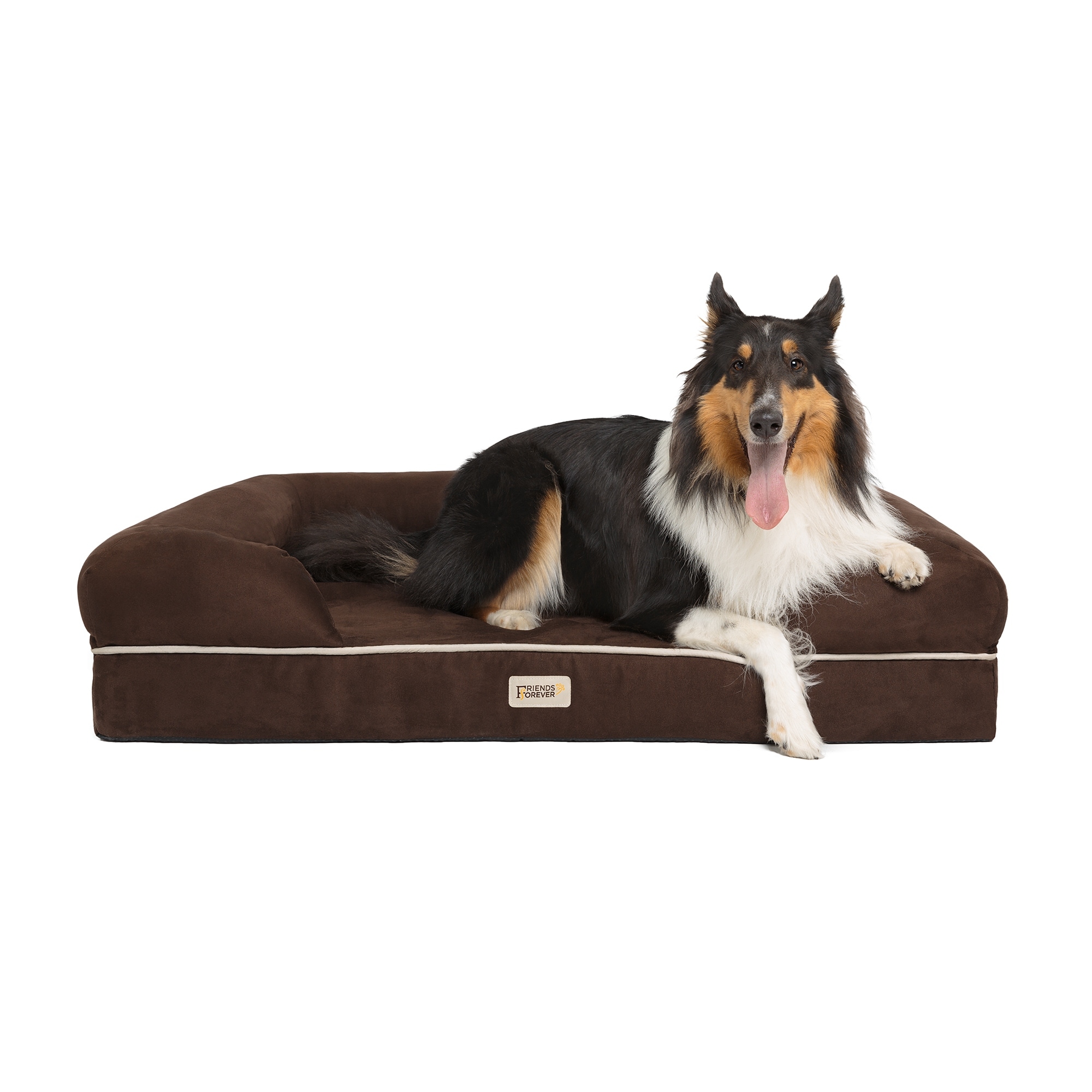 solid memory foam dog bed