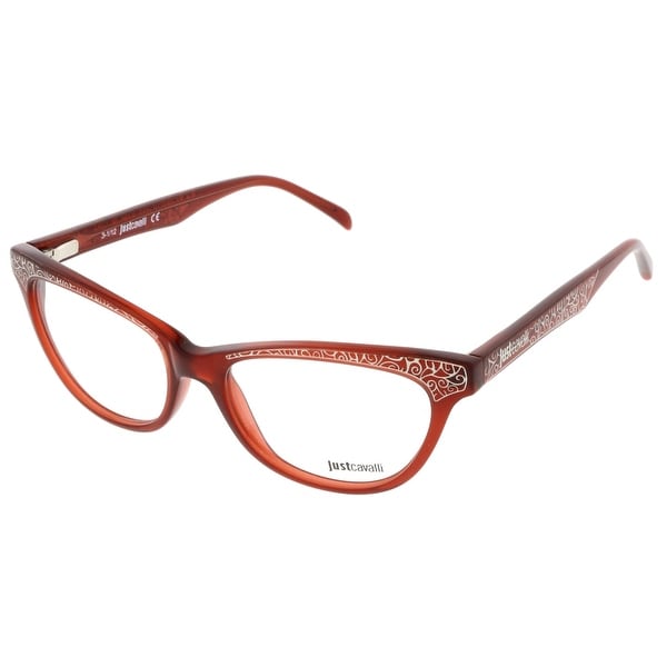 Just Cavalli JC0468/V 066 Burnt Umber Cat-Eye Optical Frames - Burnt Umber - 52-16-140