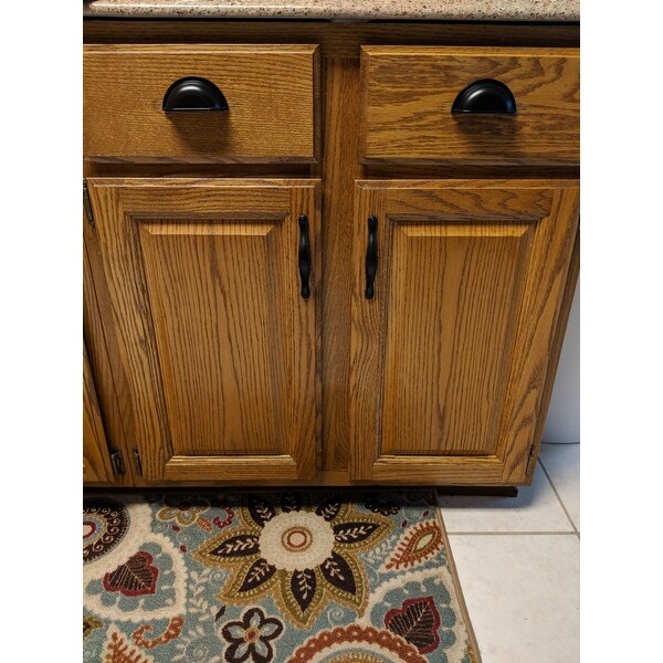 Top Product Reviews For Stone Mill Hardware Matte Black Nantucket Cup Cabinet Pulls Pack Of 10 21959054 Overstock