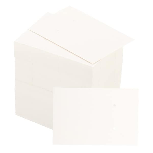2.5 x 3.5 Blank Paper Business Cards Small Index Cards w Hole 200pcs -  Bed Bath & Beyond - 37097458
