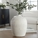 preview thumbnail 2 of 1, Uttermost Floreana Medium White Vase