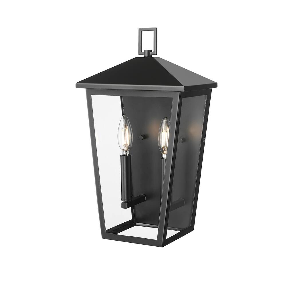 Millennium Lighting 198002 Munger 2 Light 17" Tall Outdoor Wall Sconce