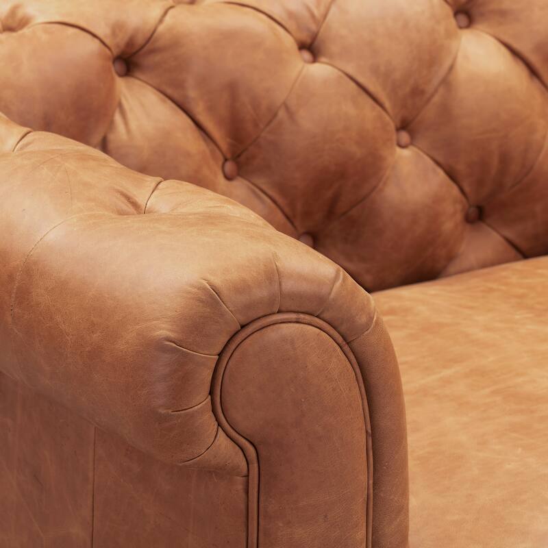 Poly & Bark Lyon Lounge Chair (Set of 2) - Genuine Italian Leather