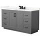 Option Dark Gray / Giotto Quartz Top / Matte Black