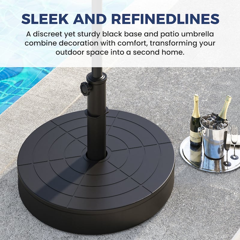 Heavy-Duty Foldable Outdoor Umbrella Base