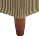 preview thumbnail 7 of 51, Modern Square Corduroy Upholstered Ottoman With Wood Leg