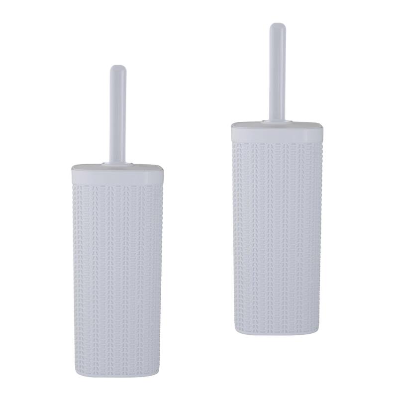 Bath Bliss 2 Pack Sailor Knot Toilet Brush
