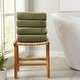 preview thumbnail 48 of 193, Linery & Co. Cotton Diamond Waffle Texture Bath Towels. Bath Towel (Pack of 4) - Olive