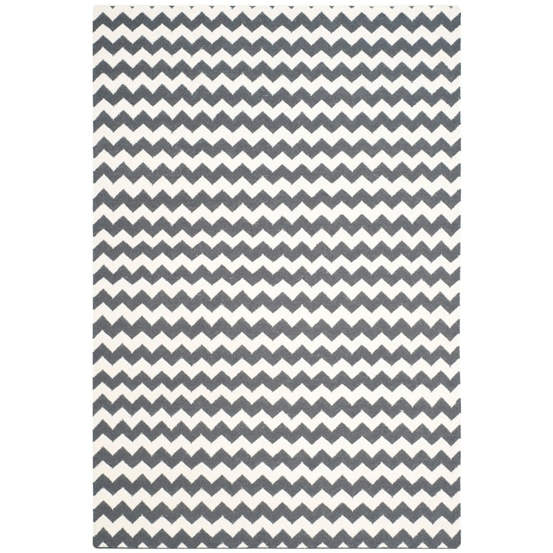 SAFAVIEH Handmade Flatweave Dhurries Kasturi Modern Wool Rug