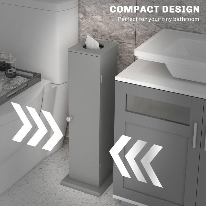 Homcom Toilet Paper Cabinet