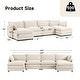 preview thumbnail 55 of 153, Corduroy Sectional Sofa with Removable Ottomans & Ultra-soft Cushions for Living Room & Bedroom