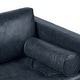 preview thumbnail 30 of 33, Poly & Bark Napa 82" Leather Pull-Out Convertible Sleeper Sofa - Full Grain Genuine Italian Leather