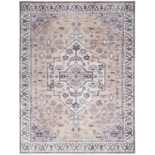 Washable Brilliance Persian Indoor Kitchen & Area Rug