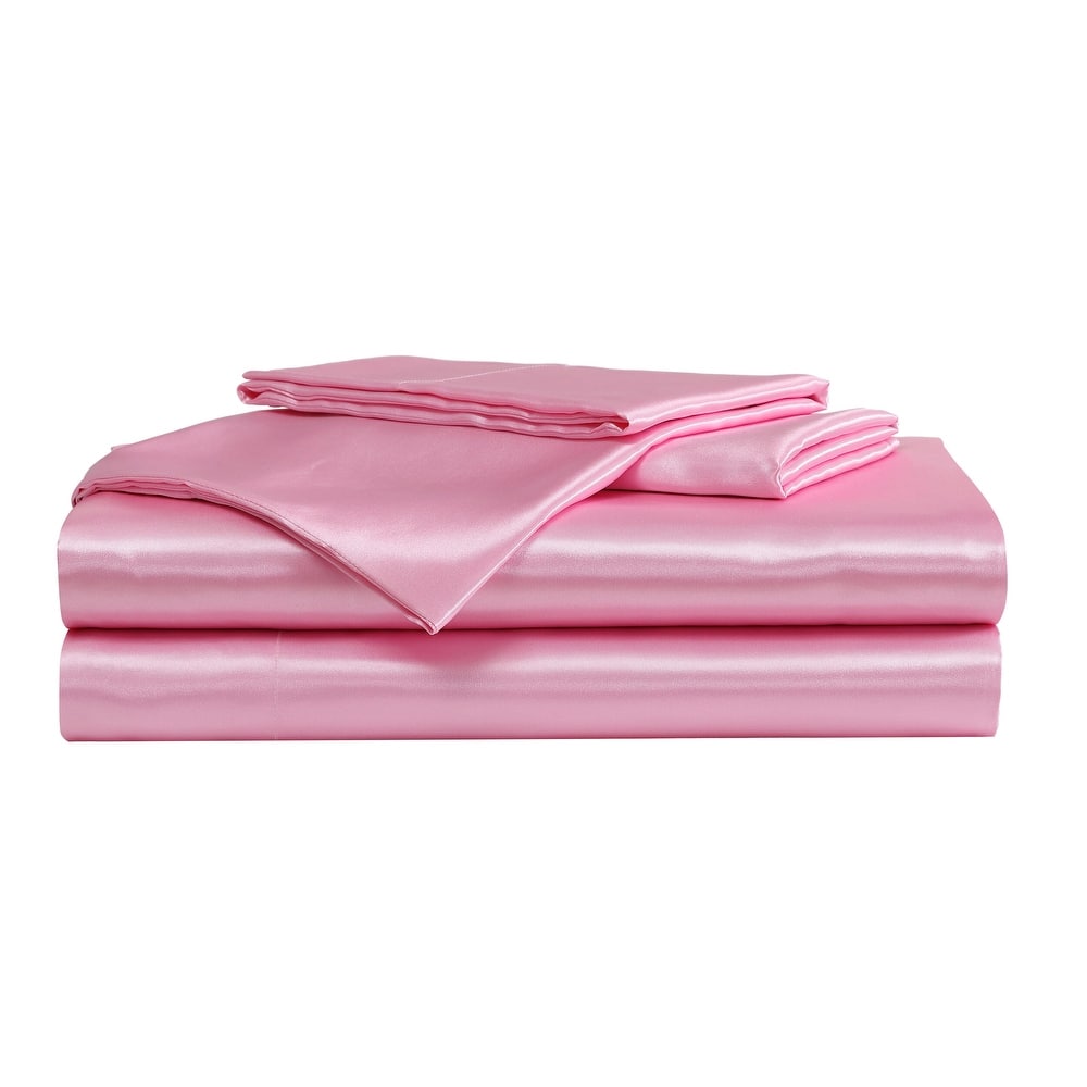 Betsey Johnson Satin Sheet and Pillowcase Sets