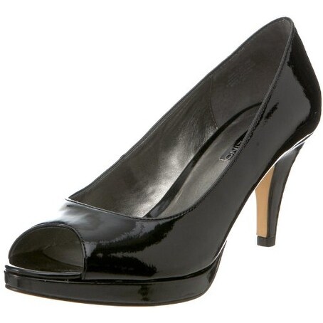 bandolino open toe pump