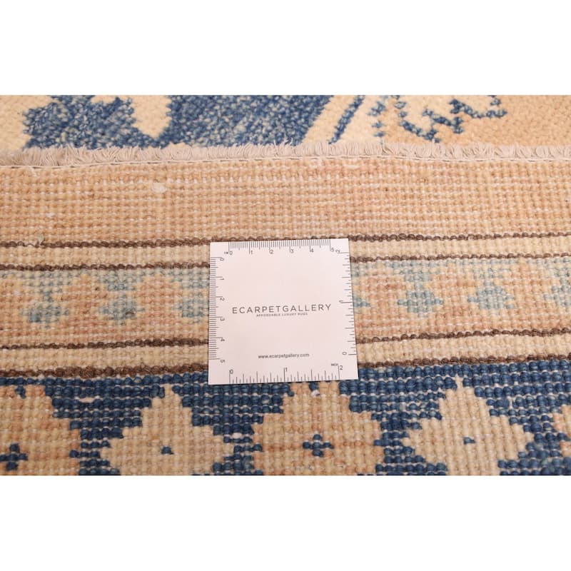 ECARPETGALLERY Hand-knotted Finest Ghazni Tan Wool Rug - 9'9 x 13'1