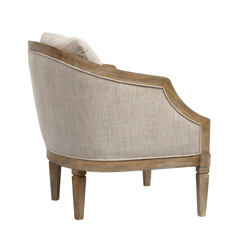 Accent Chair with Wood Frame for Bedroom
