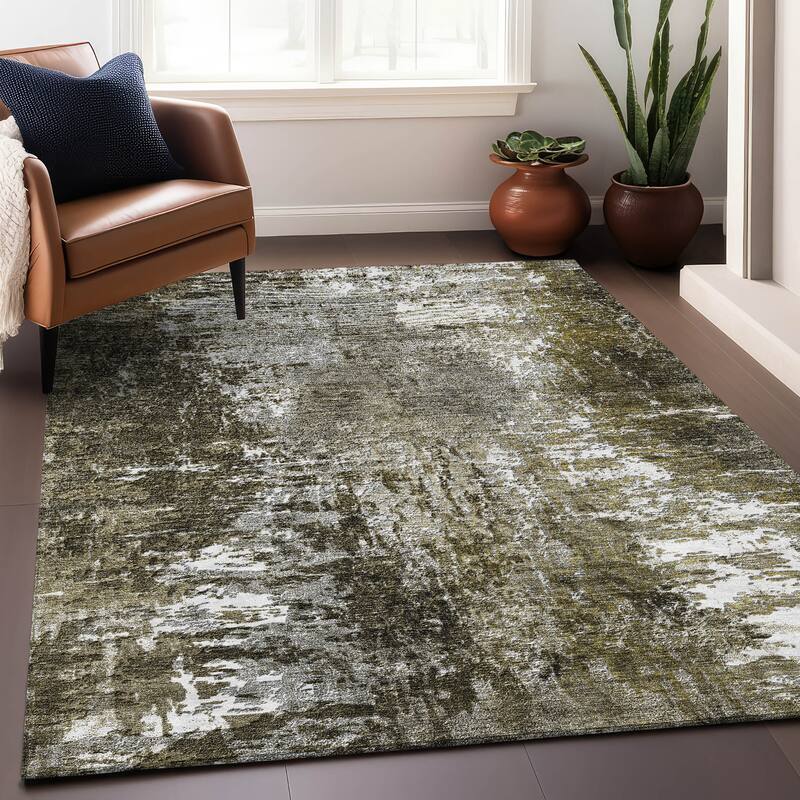 Premium Washable Super Soft Abstract Glam Mayfield Rug