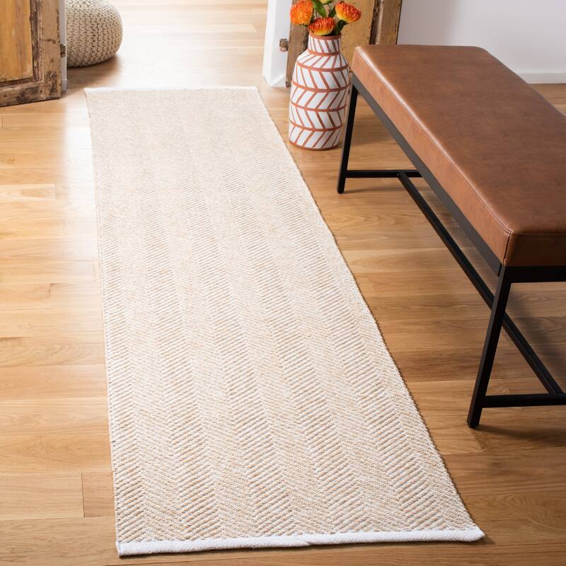 SAFAVIEH Handmade Nantucket Adile Modern & Contemporary Geometric Cotton