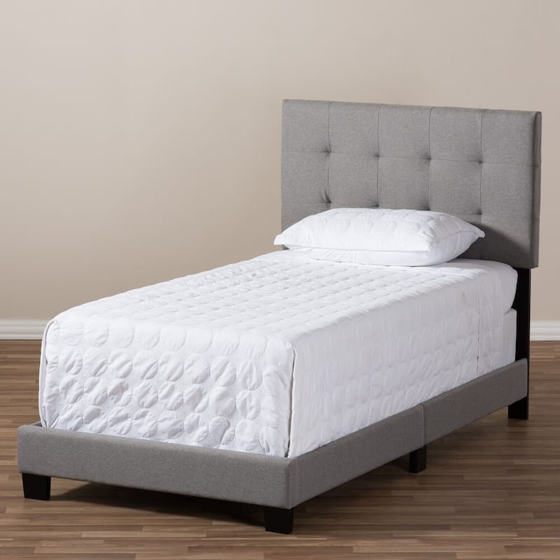 Taylor & Olive Tuxbury Upholstered Twin Platform Bed
